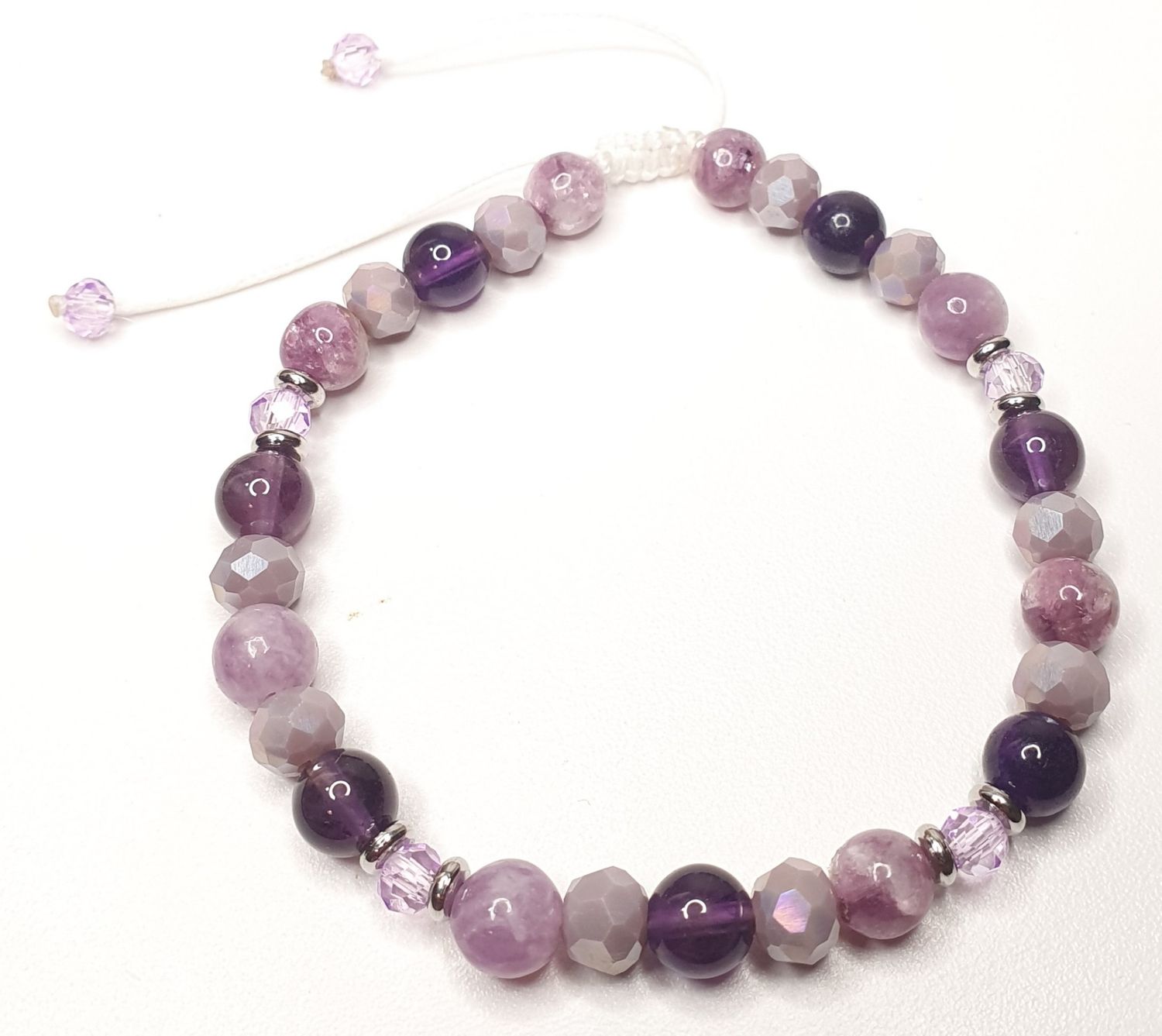 Bracelet "Paix intérieure", réglable de 16 à 21cm