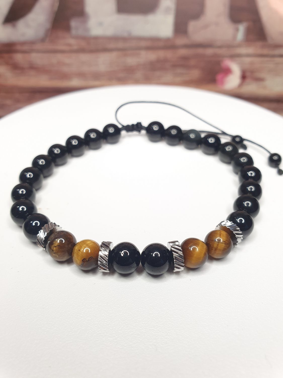 Bracelet "Protection" Unisexe réglable 15,5 à 20cm