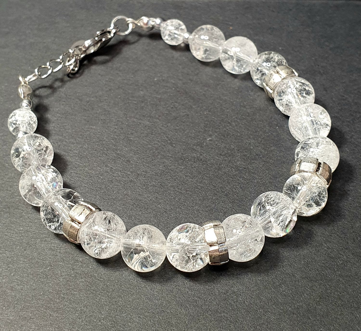 Bracelet Cristal de roche 8mm