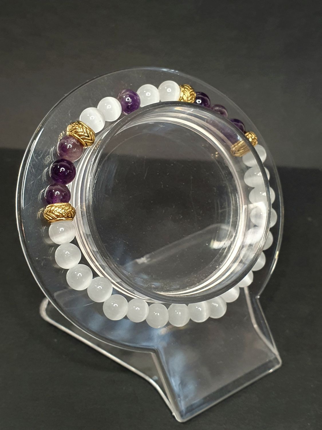 Bracelet modèle FRESH Améthyste