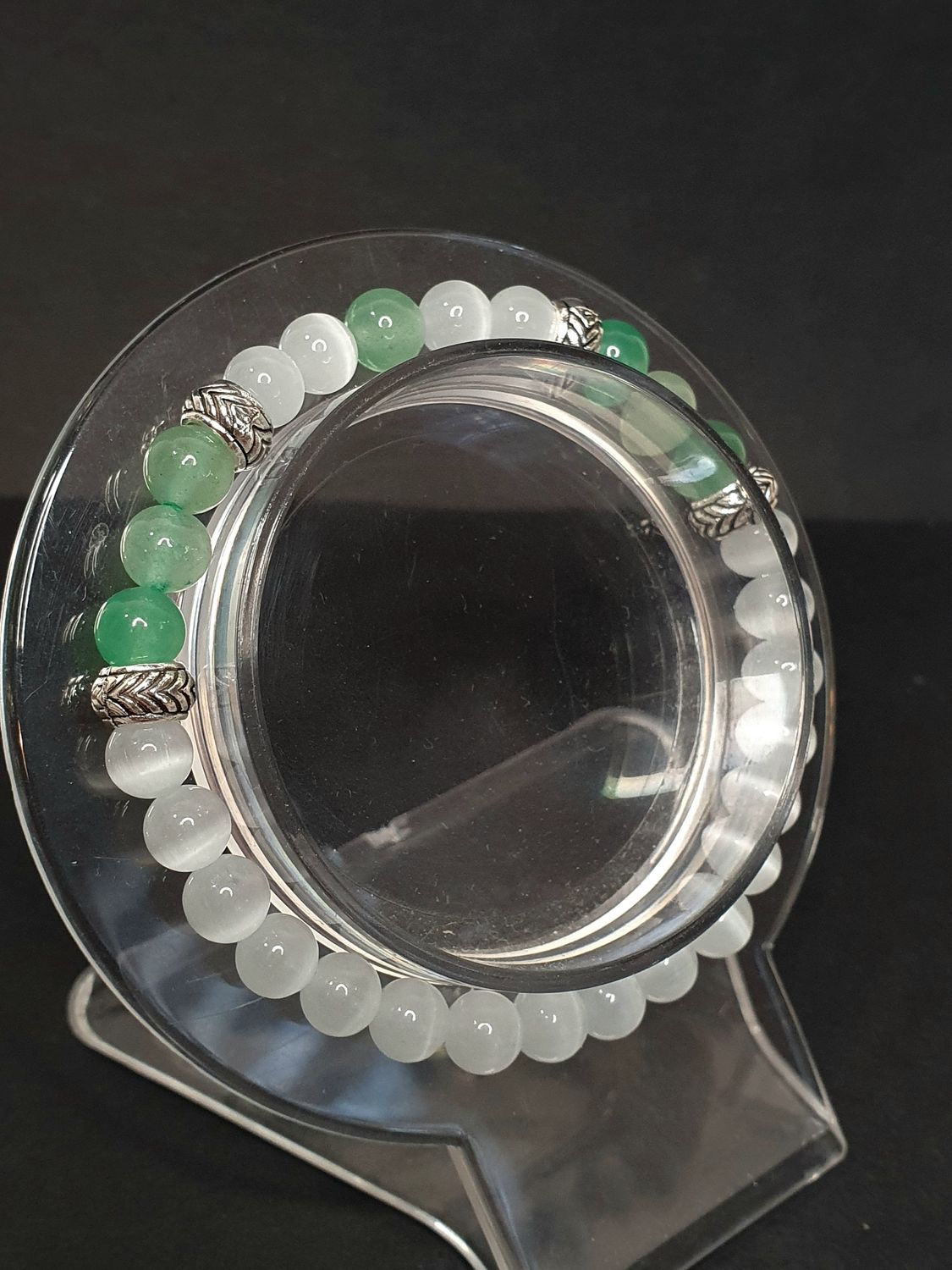 Bracelet modèle FRESH Aventurine Verte