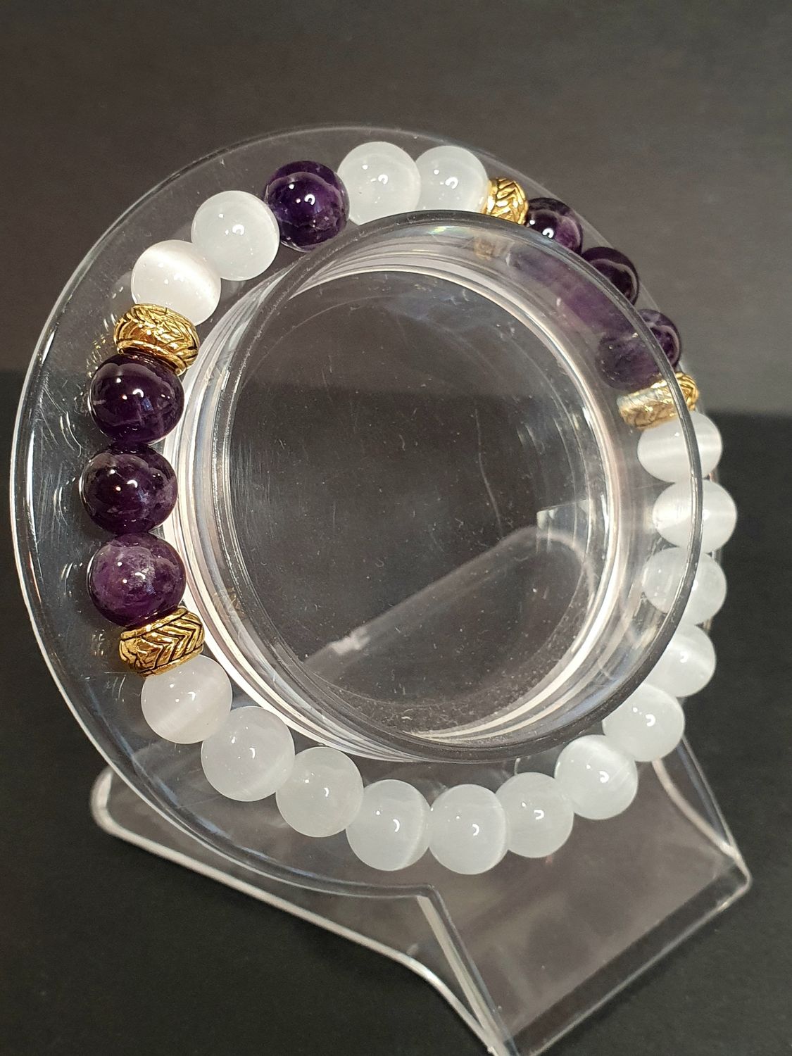 Bracelet modèle FRESH Améthyste 8mm