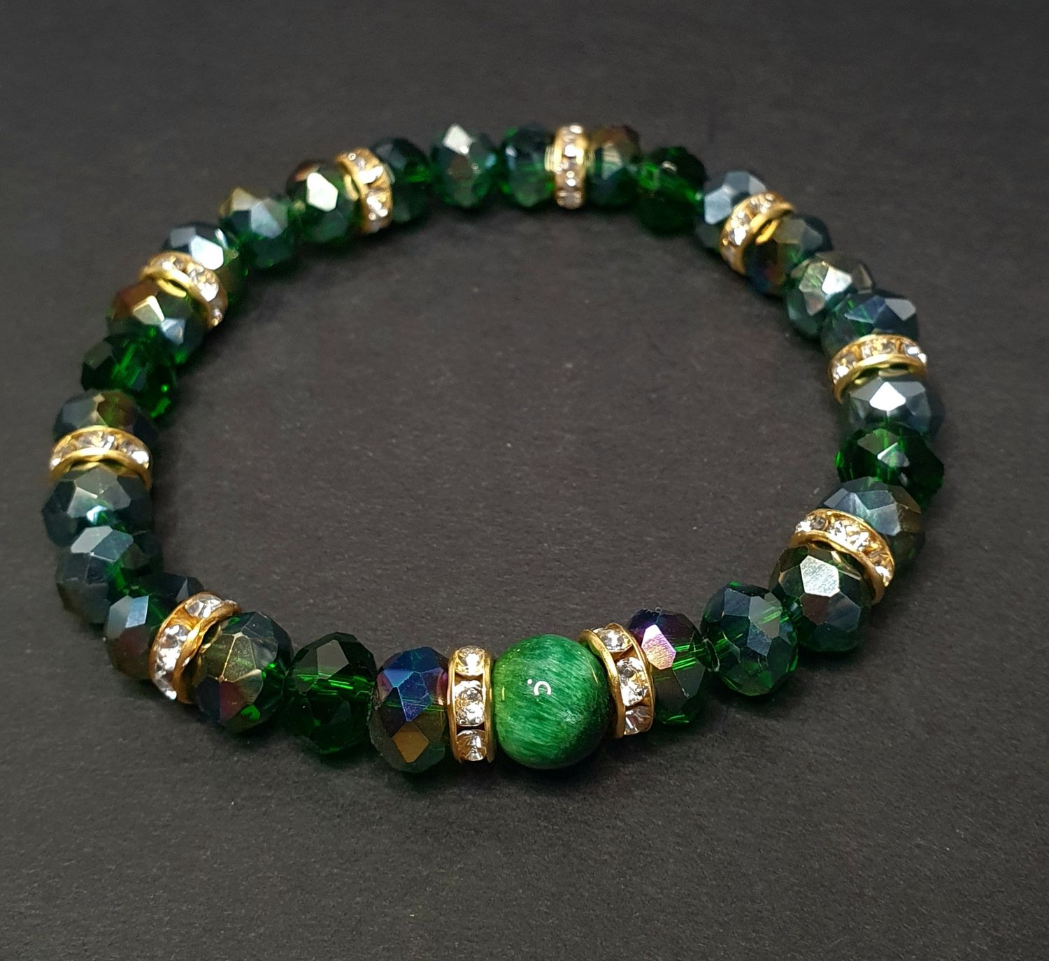 Bracelet P'tits Plaisirs Vert 8mm