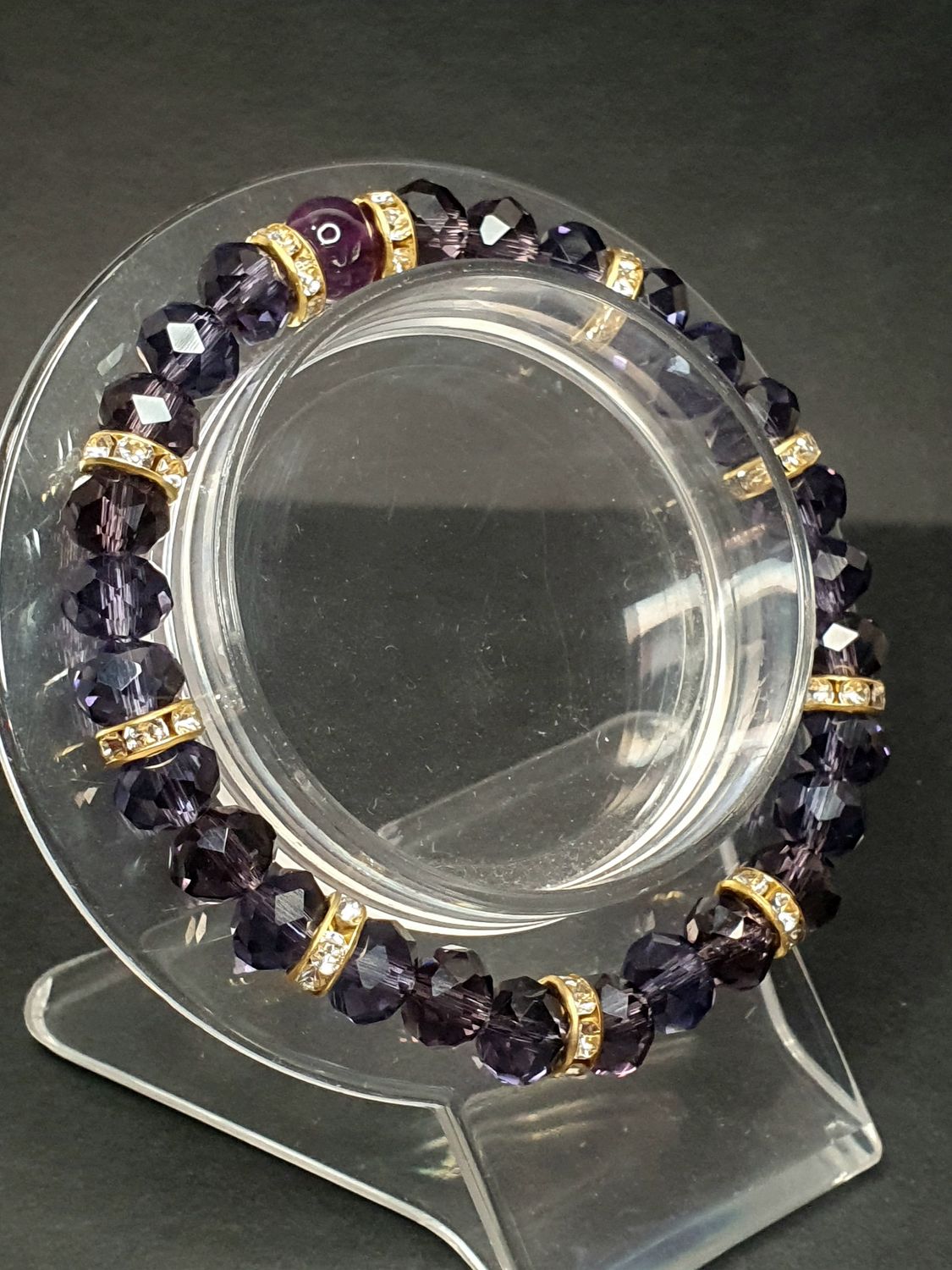 Bracelet P'tits Plaisirs Violet 8mm