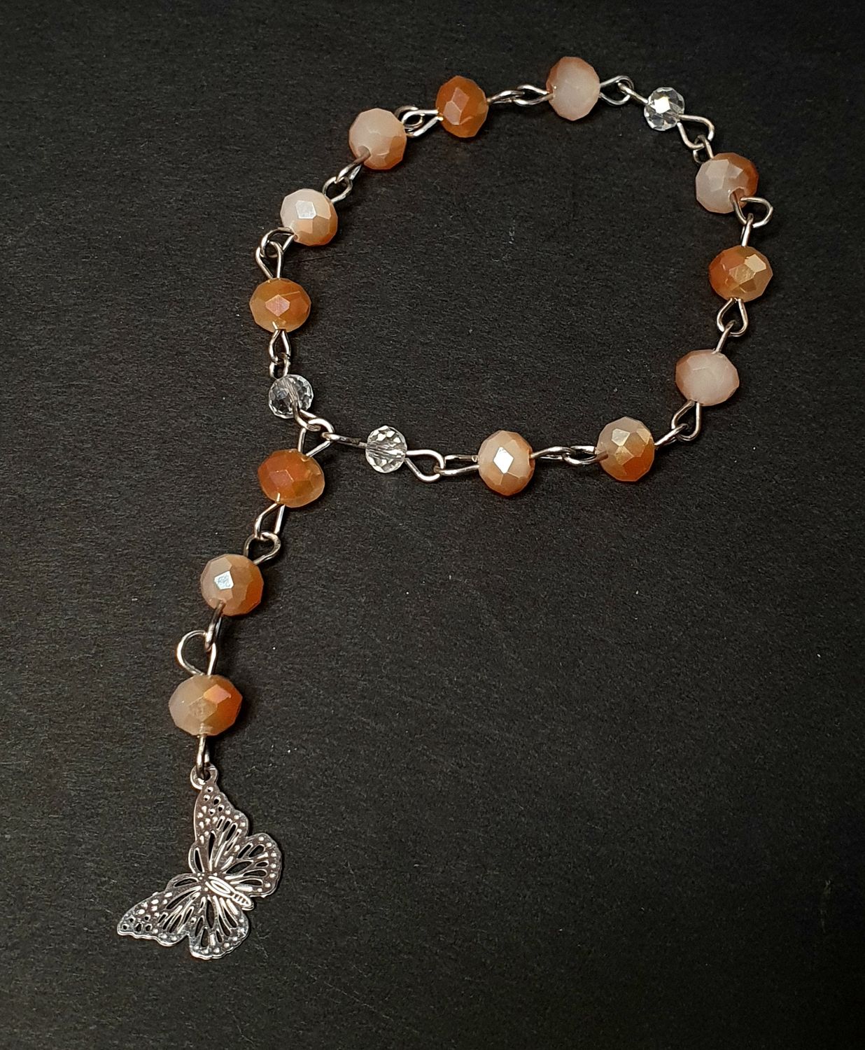 Mini Chapelet XS Personnalisable 12cm Perle de verre 6mm