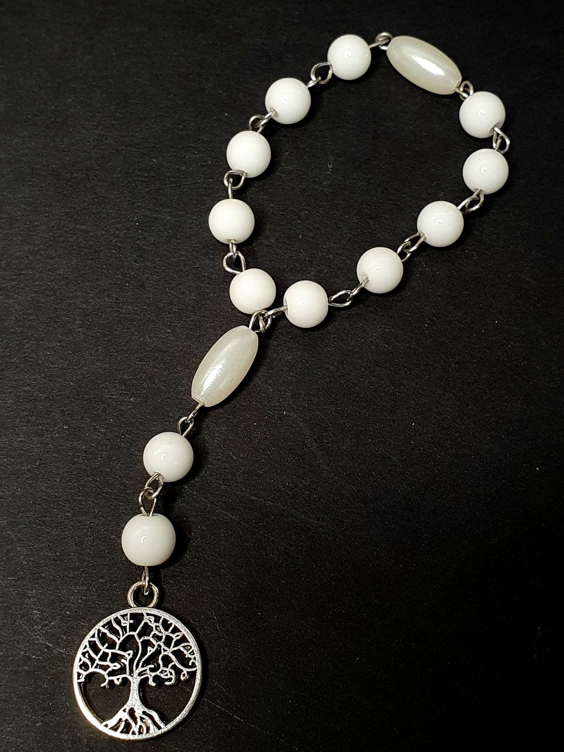 Mini Chapelet XS Personnalisable 12cm Pierres Naturelle 6mm