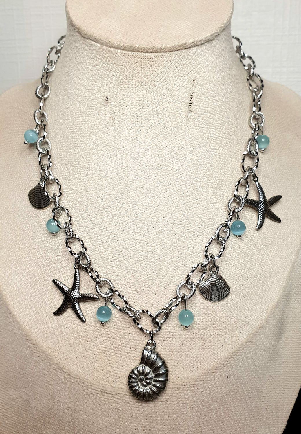 Collier Océan Argenté 