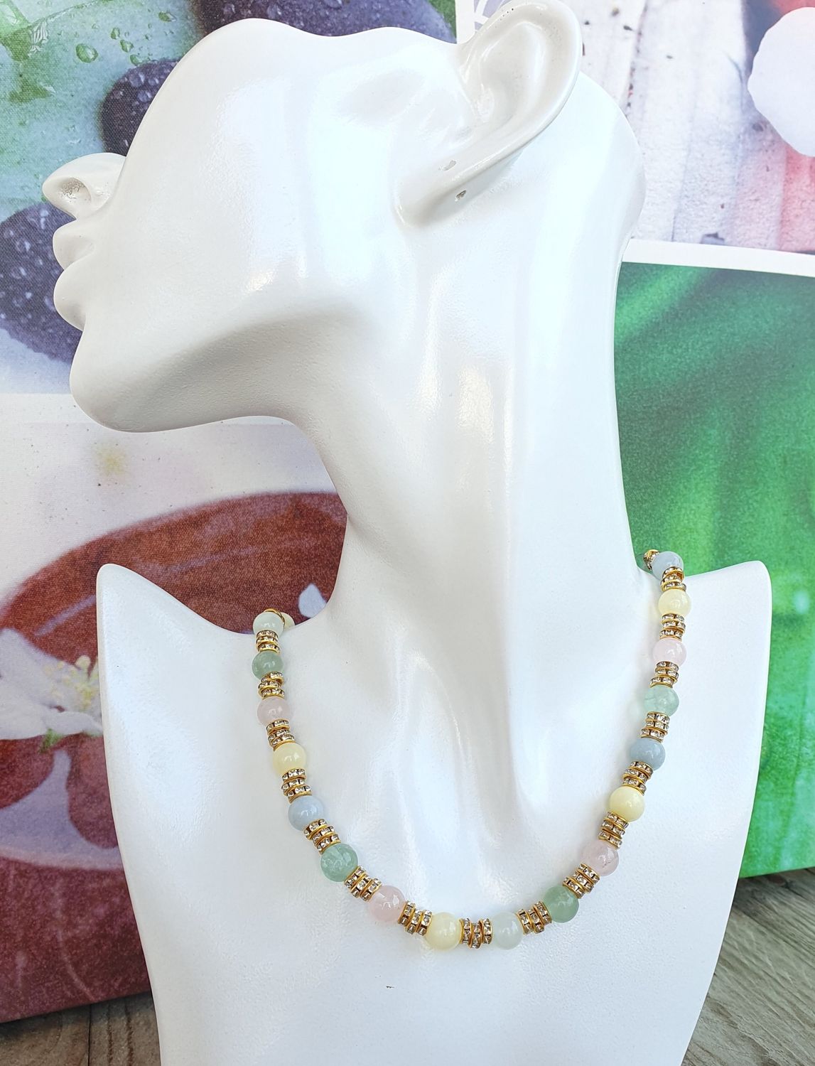 Collier candy frutti 8mm