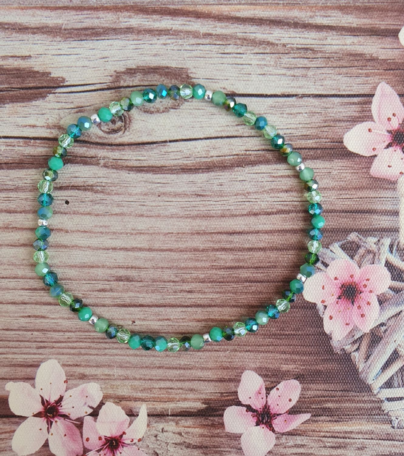 Bracelet de cheville Hyperflex Perles de verre #7