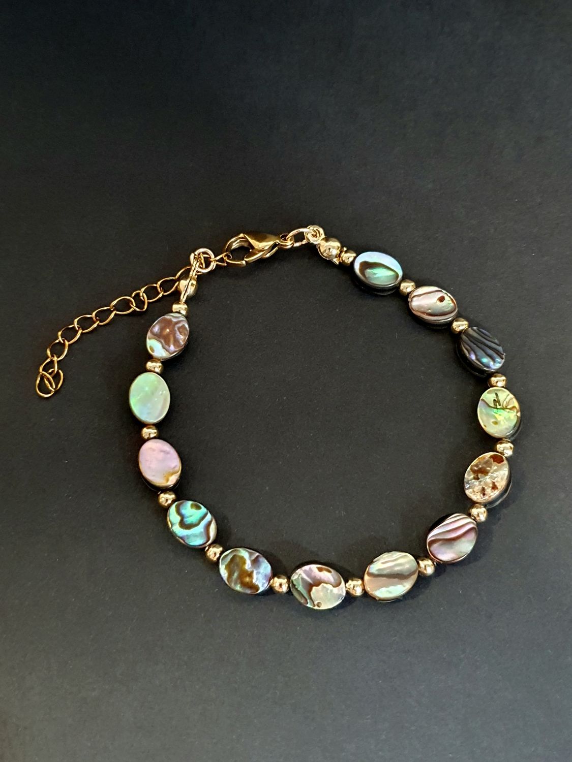 Bracelet Nacre Abalone Ovale