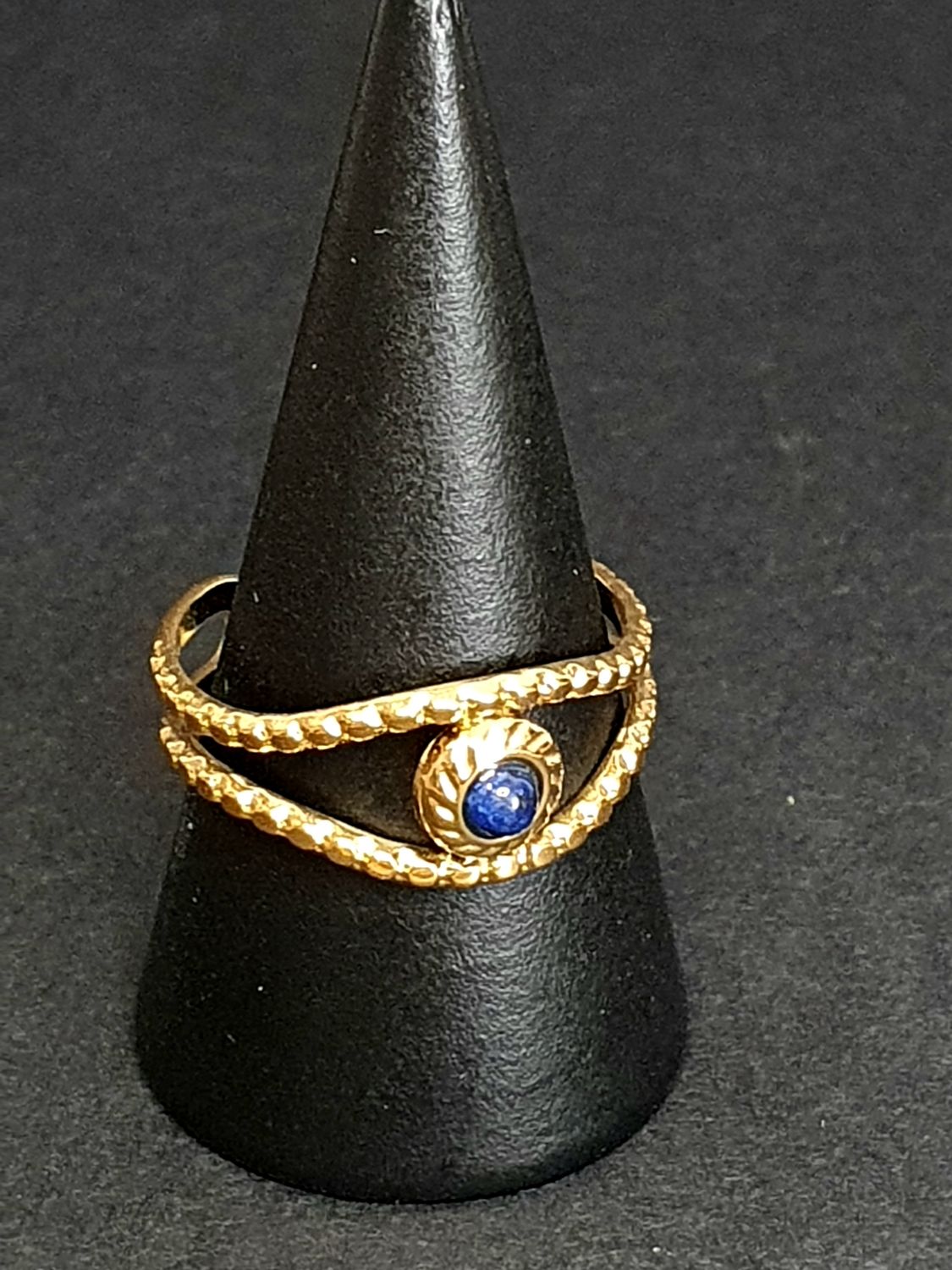 Bague réglable Lapis lazuli
