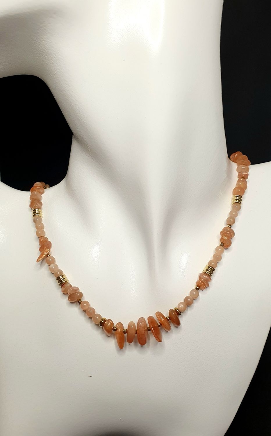 Collier Pierre de soleil Baroque