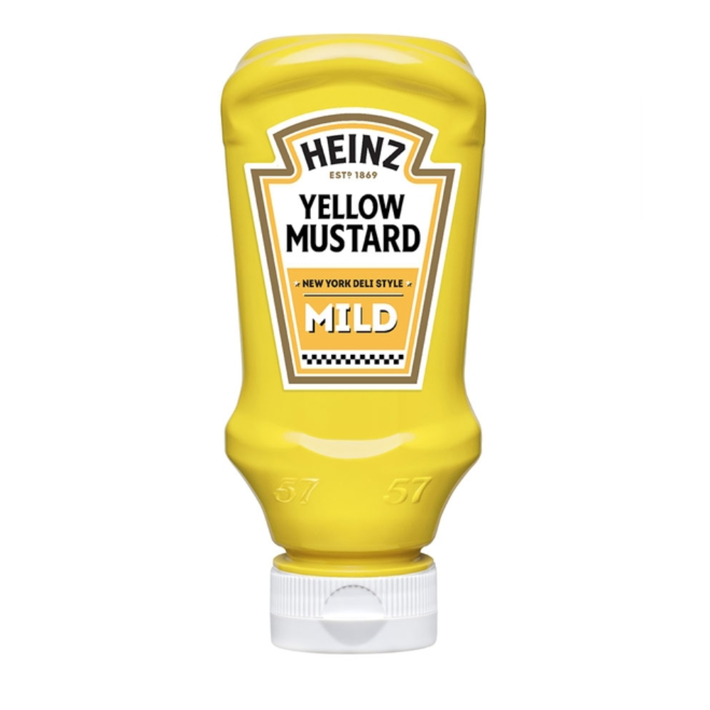 HEINZ, mustar, clasic, 220 ml