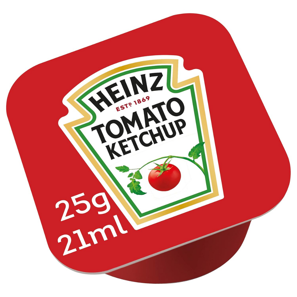 Heinz Tomato Ketchup Classic - dippot, 100 x 25g 🍅
