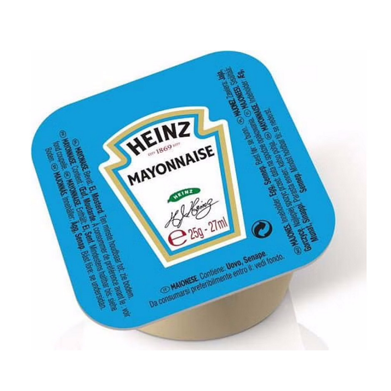 Heinz MAYONNAISE 100 x 25 g Dippot