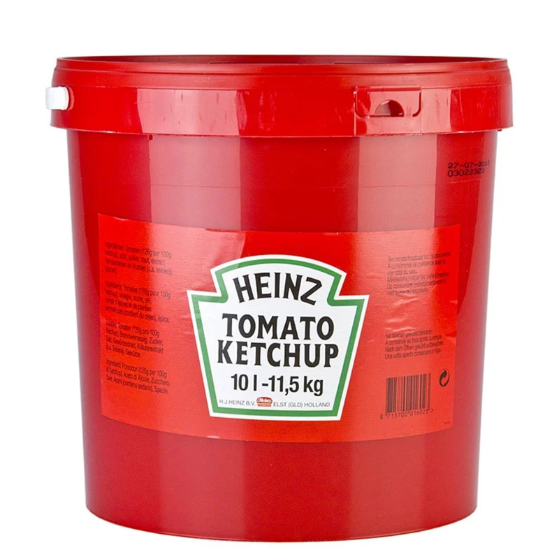 Ketchup de tomate, Heinz 10 L