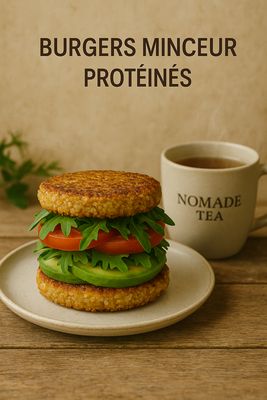 Burger de Galette de Quinoa et Avocat (Low Carb)