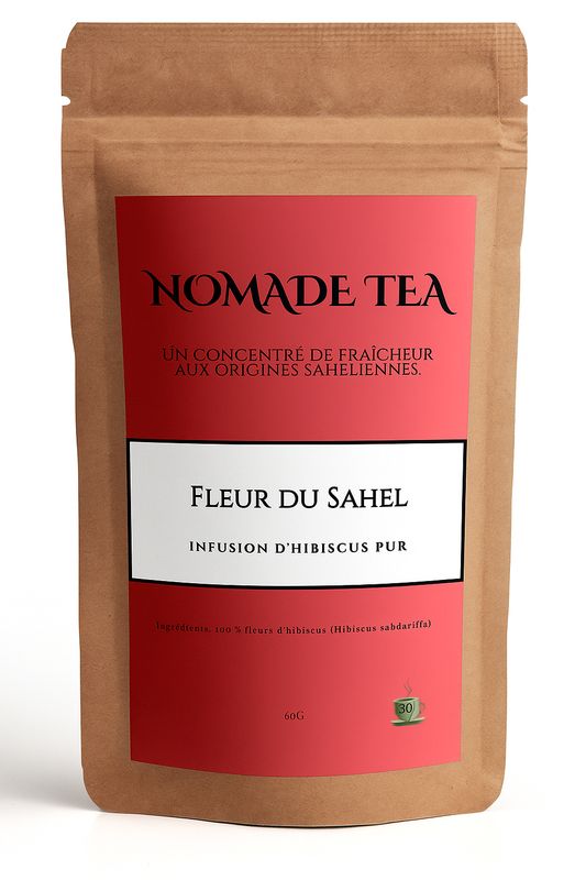 Fleur du Sahel – Infusion d’Hibiscus Pur