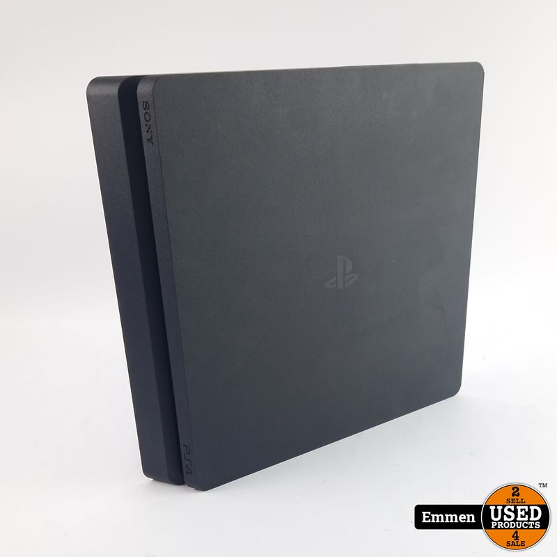 Sony Playstation 4 Slim 500GB, Excl. Controller, Black/Zwart | Incl. Garantie