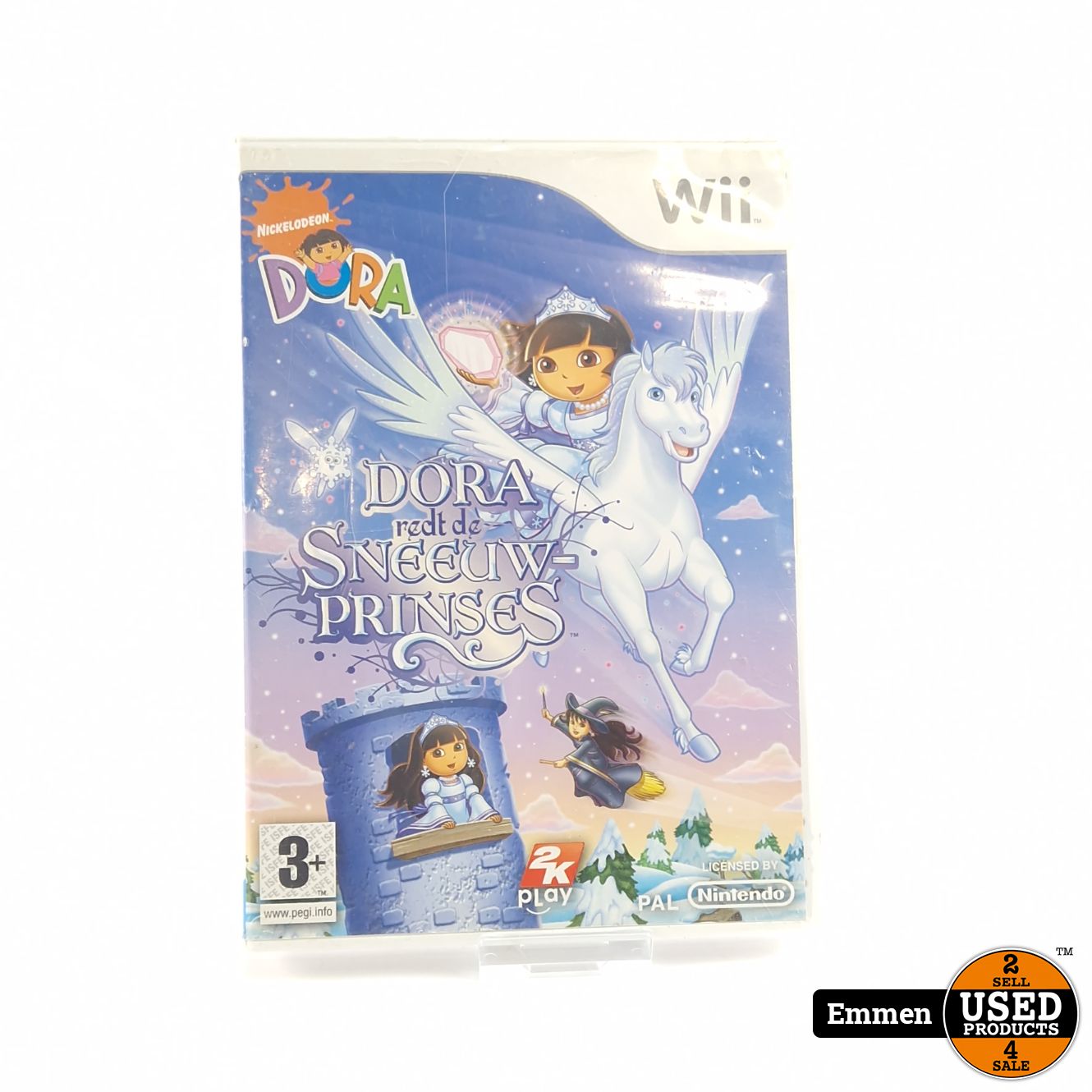 Nintendo Wii Game: Dora Redt de Sneeuw Prinses