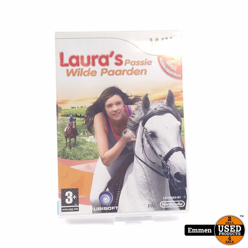 Nintendo Wii Game: Laaru&#39;s Passie Wilde Paarden