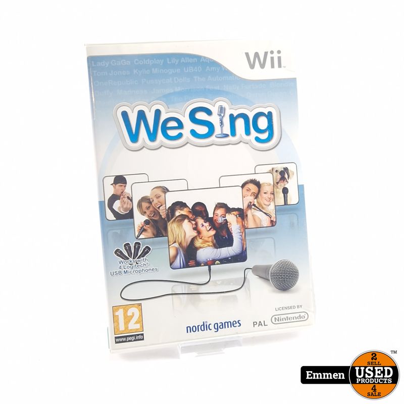 Nintendo Wii Game: We Sing