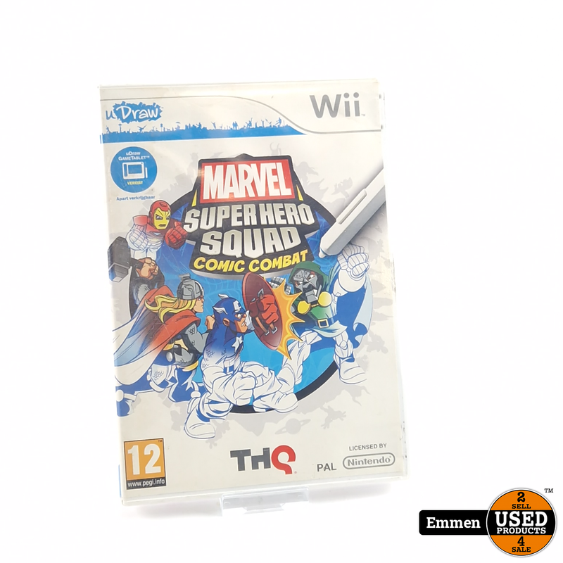 Nintendo Wii Game: Marvel Superhero Squad Comic Combat