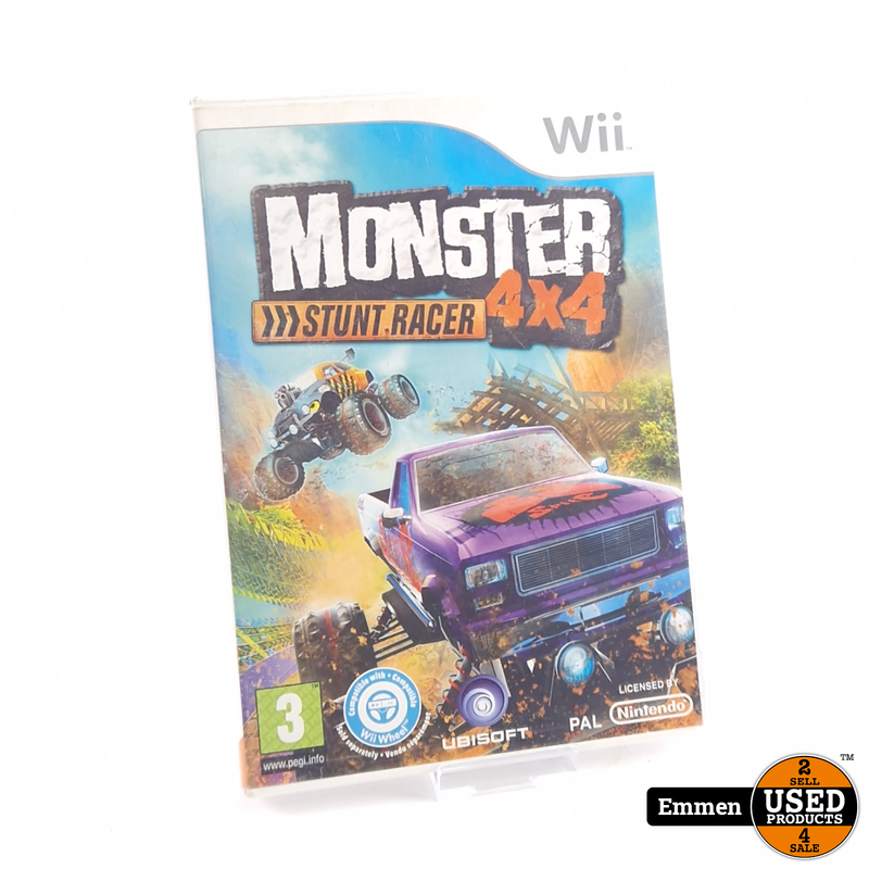 Nintendo Wii Game:Monster Stunt Racer 4x4