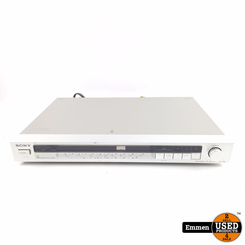 Sony ST-JX3L Stereo Fm/Am Tuner Zilver | Incl. Garantie