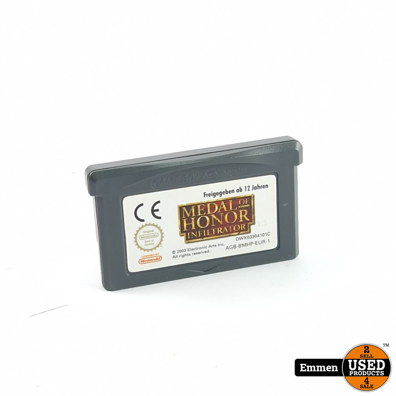 Nintendo Gameboy Advansed Game: Medal of Honor Infiltrator