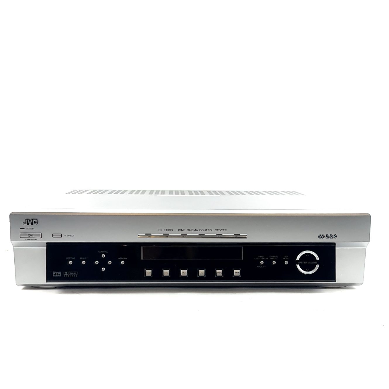 JVC RX-E100RSB, 8-16Ohm, 110W Reciever Gray/Grijs | In Nette Staat
