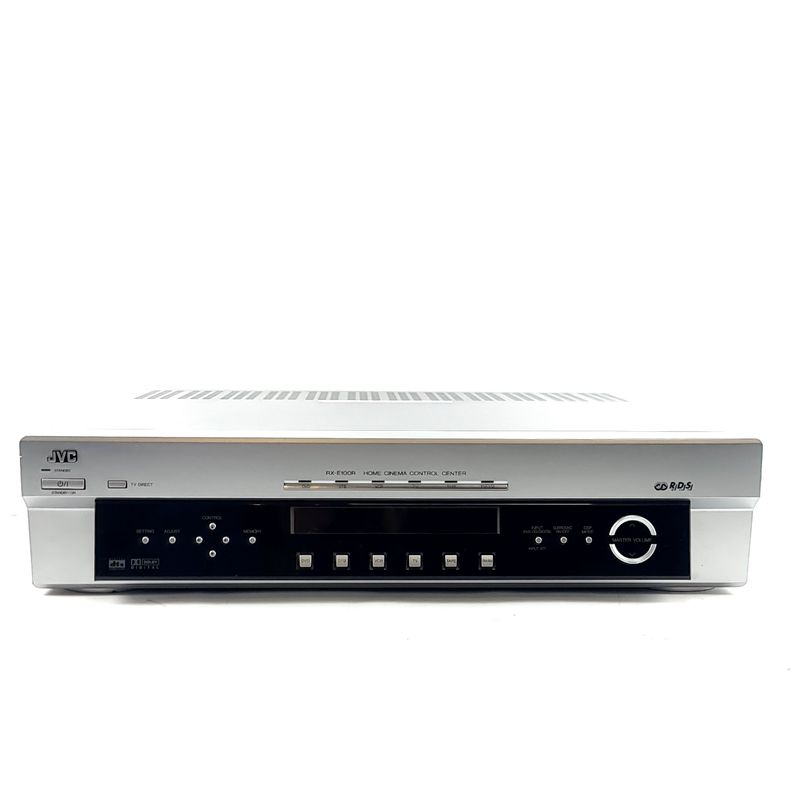 JVC RX-E100RSB, 8-16Ohm, 110W Reciever Gray/Grijs | In Nette Staat