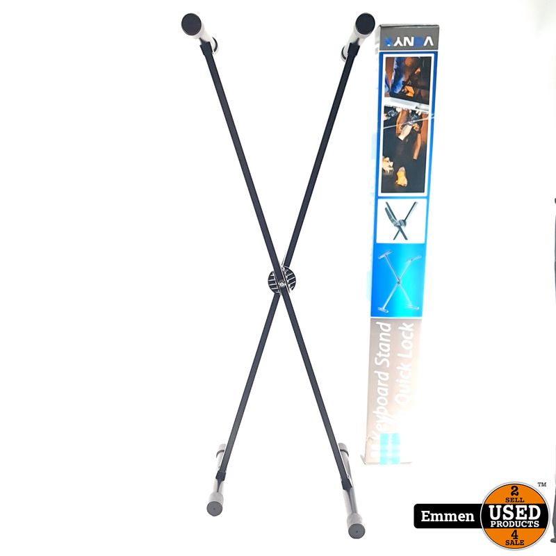 Vonyx Keyboard Standaard Black/Zwart | In Nette Staat