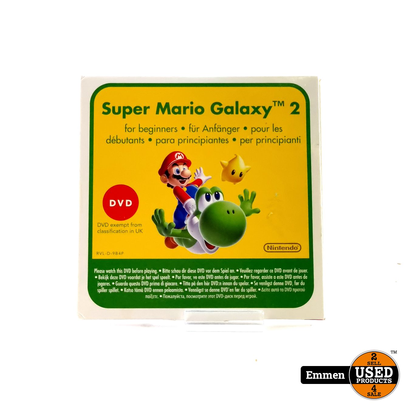 Nintendo Wii Game: Super Mario Galaxy 2 For Beginners