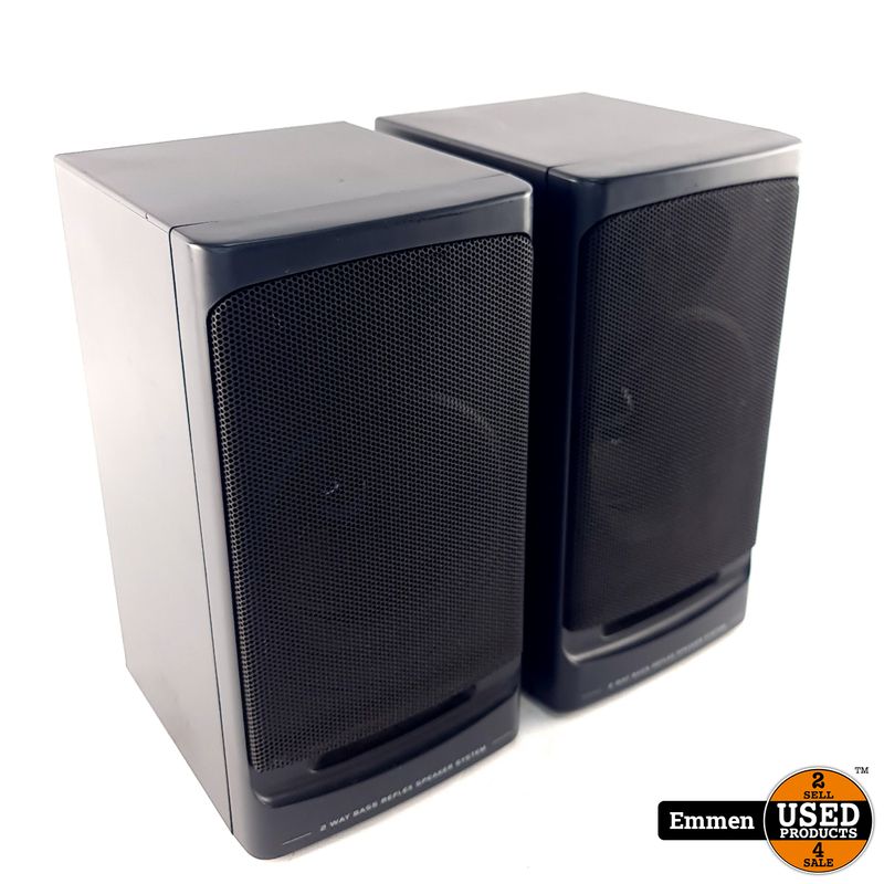 Speakerset 3-Way Black/Zwart | In Nette Staat