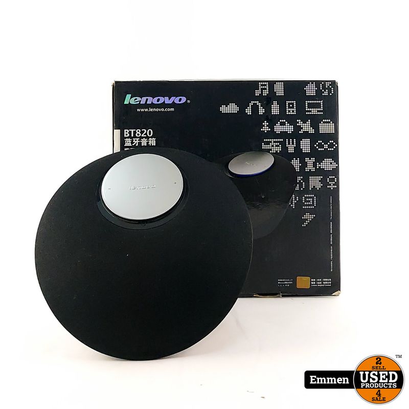 Lenovo BT820 Bluetooth Speaker Zwart/Black | Incl. Garantie