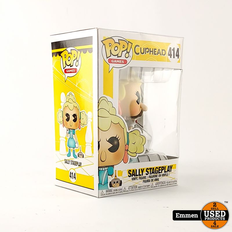FunkoPop Cuphead Sally Stageplay 414 | Zo Goed Als Nieuw