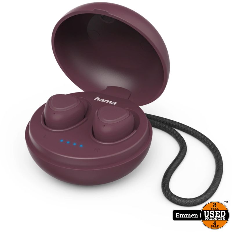 Hama LiberoBuds (Rood) Bluetooth Oordopjes | Nieuw In Seal