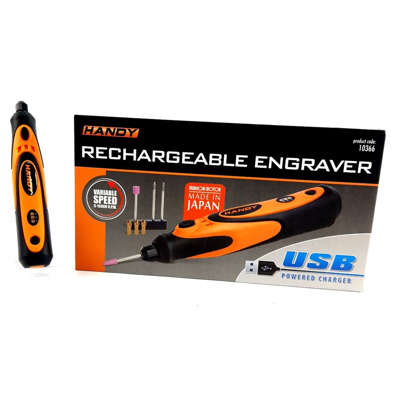 Handy Rechargeable Engraver Dremel, Orange/Black | Zo Goed Als Nieuw