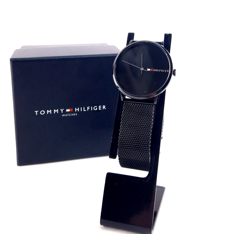 Tommy Hilfiger, TH 317.1.34.2385, Uniseks Horloge, 40MM, 3Bar, Zwart/Black | Incl. Garantie