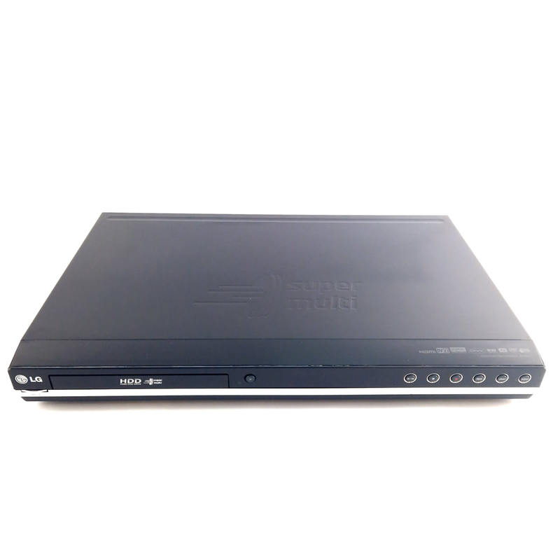 LG,RH387H,HDD/DVD Recorder, HDMI, Component, VGA, Zwart/Black, Incl. Afstandsbediening | In Nette Staat