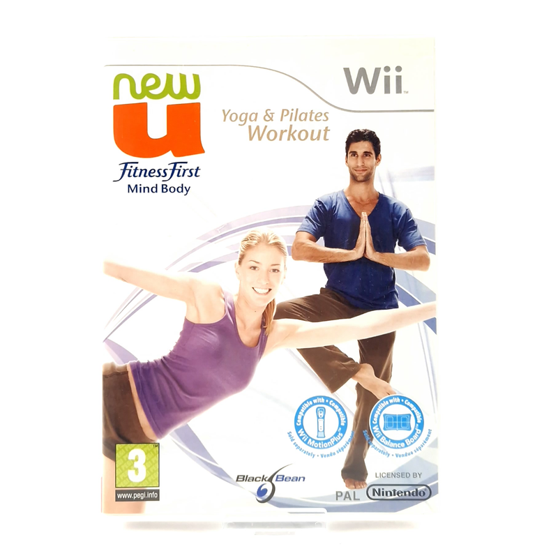 Nintendo Wii Game:New U Fitness First Mind Body
