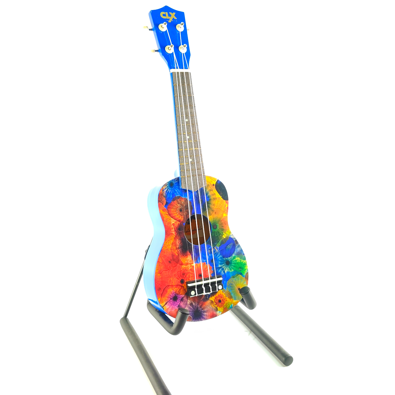 CLX Sopraan Ukelele Calista Print, Bella | Nieuw