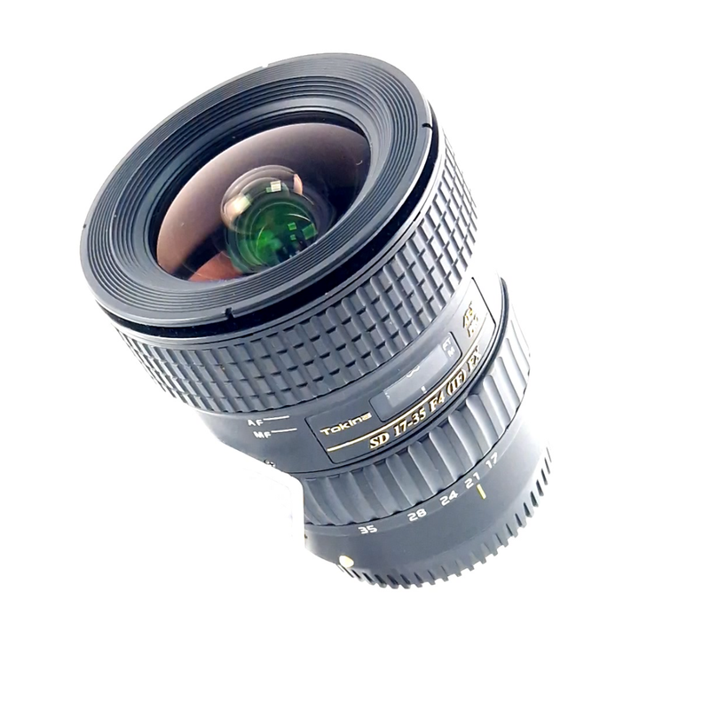 Tokina SD 17-35mm F4 (IF) FX Zoom Lens, Canon, Black/Zwart | In Nette Staat
