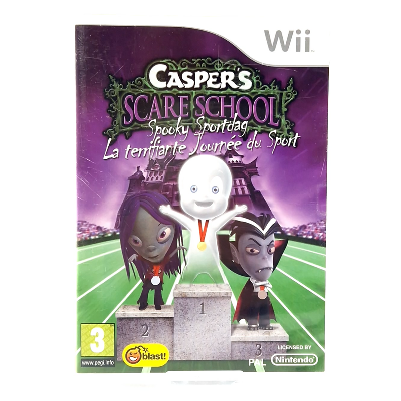 Nintendo Wii Game: Casper&#39;s Scare School: Spooky Sports Day