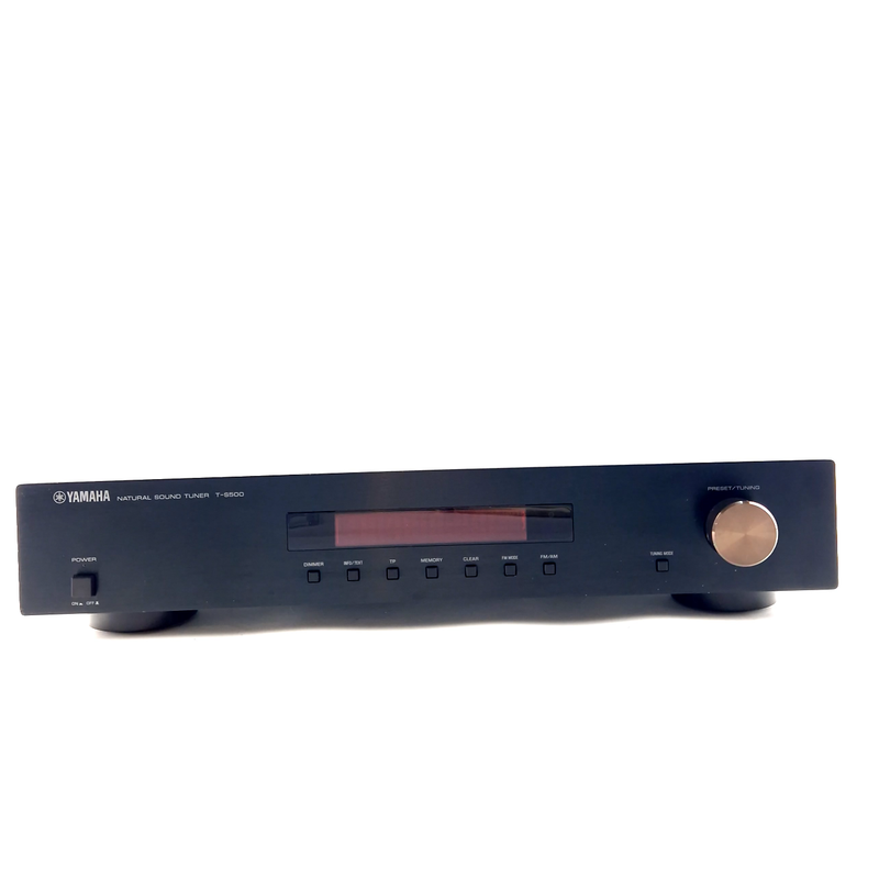 Yamaha T-S500, Tuner, Black/Zwart Excl. Afstandsbediening | Incl. Garantie