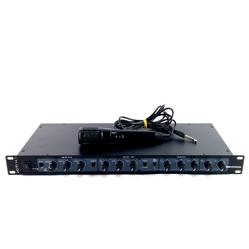 JB Systems KM4.1 Karaoke Mixer Incl. Microfoon | Zo Goed Als Nieuw