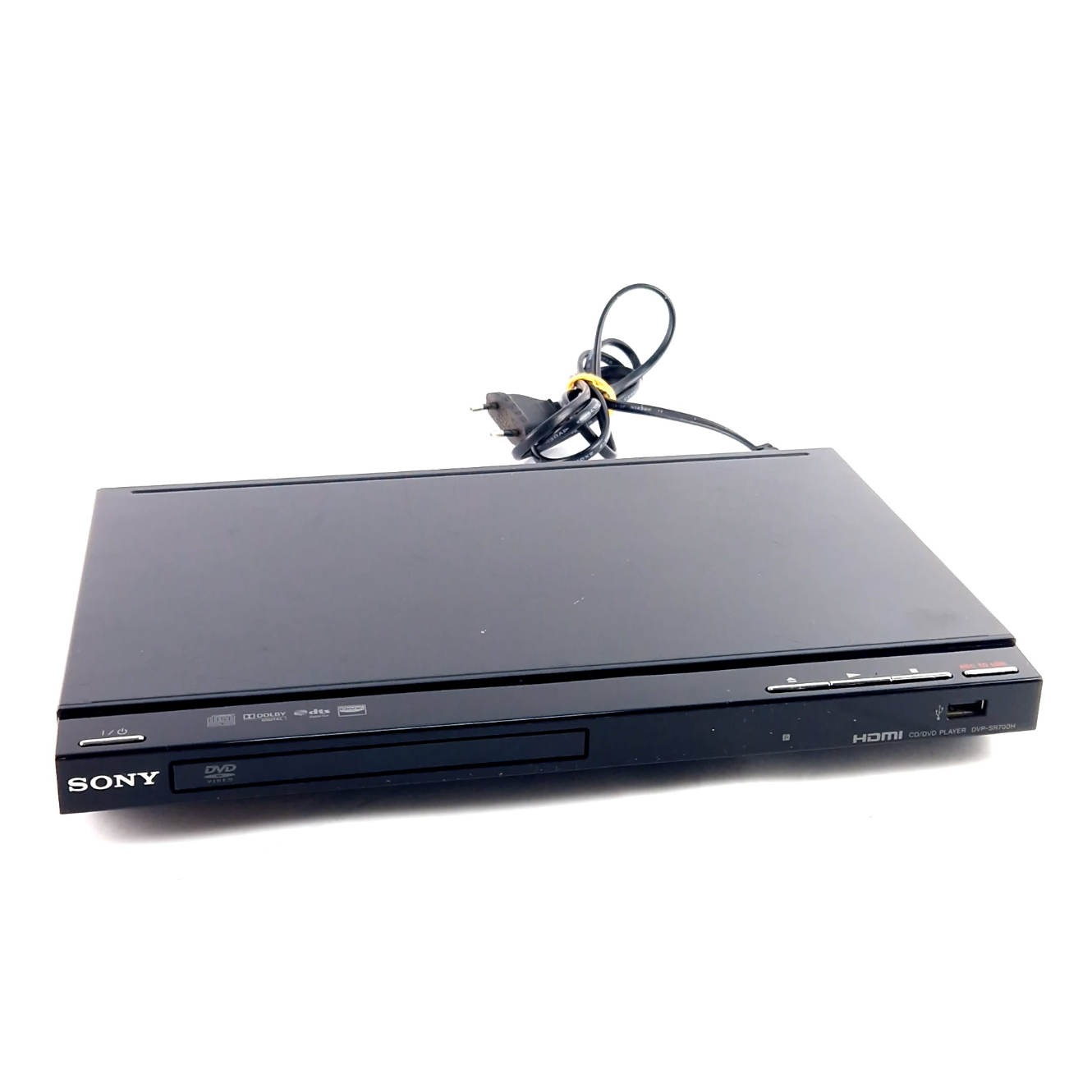 Sony dvp-sr700h, DVD Speler, Black/Zwart Excl. Afstandsbediening | Incl. Garantie
