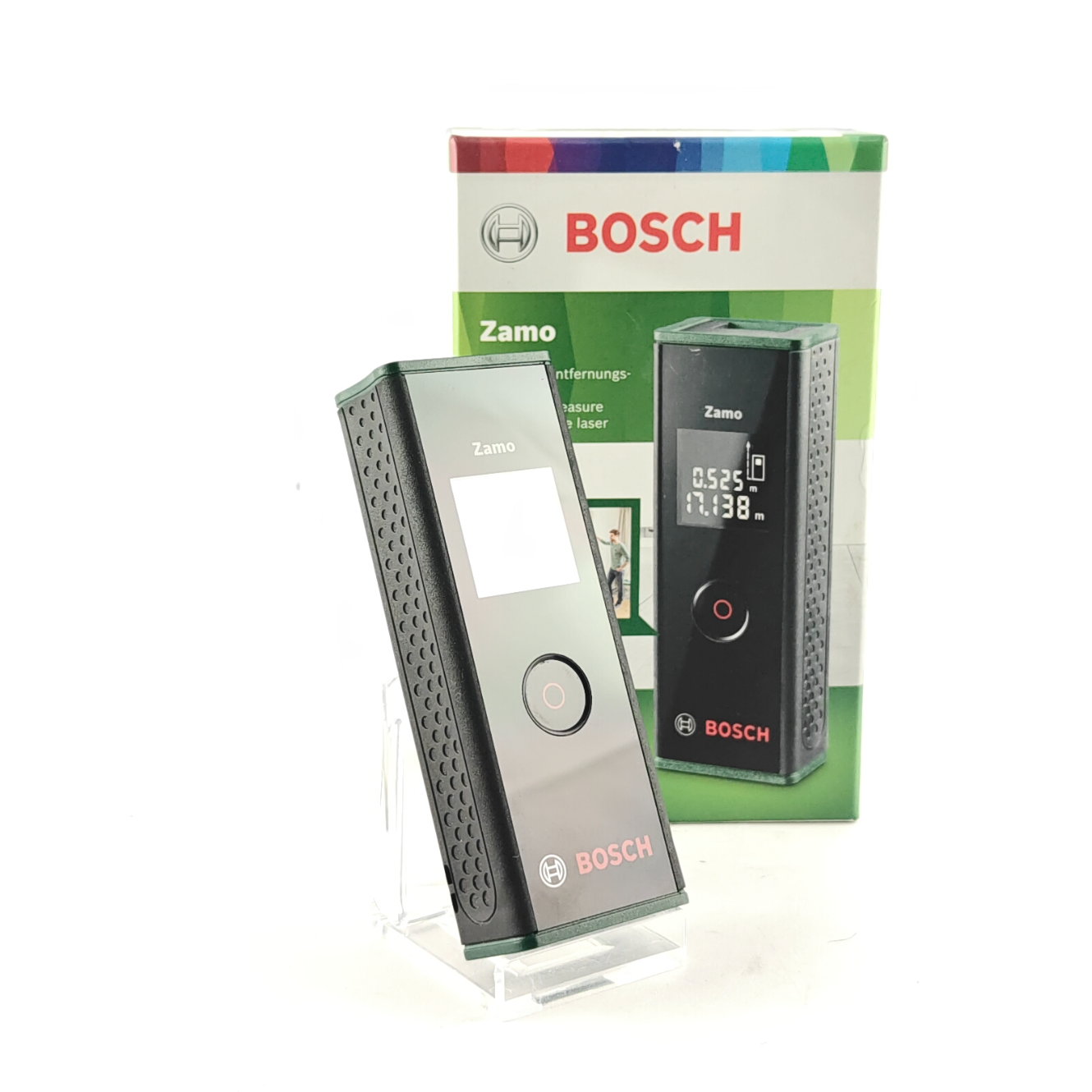 Bosch Zamo, Laserafstandsmeter, 20 Meter, Zwart/Black, Incl. Doosje