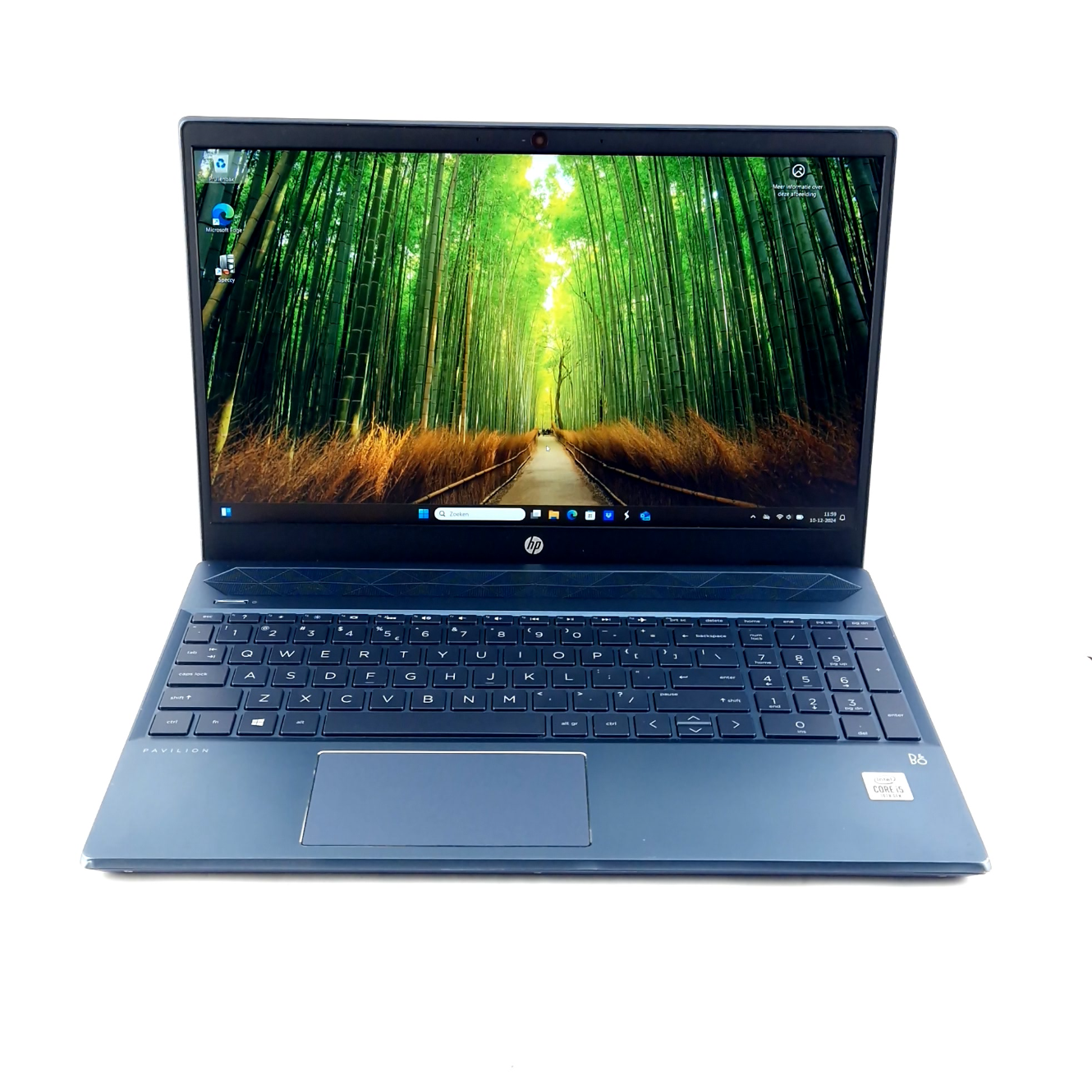 HP Pavilion 15-cs3847nd Laptop, i5-1035G1, 8GB DDR4, 1256GB SSD, Blue/Blauw | Incl. Garantie